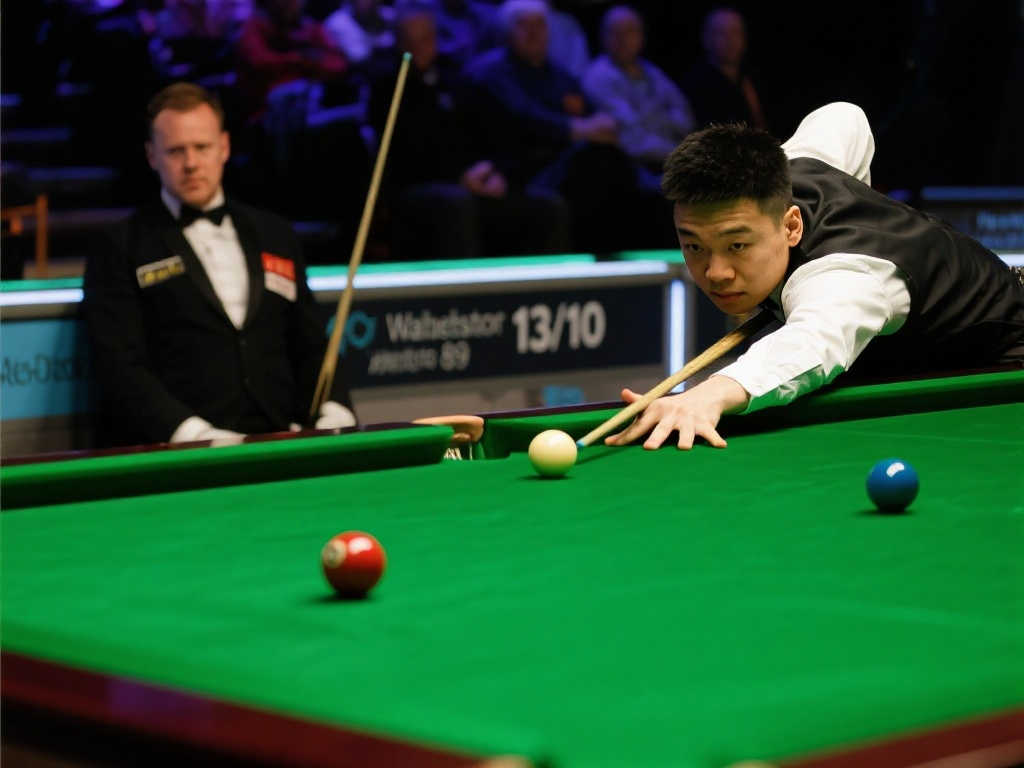 斯佳辉3年2次闯入八强🔥13-10力克沃拉斯顿，挺进斯诺克世锦赛8强！